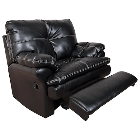 Power Comfortable Rocker Recliner for Casual Family Room Comfort